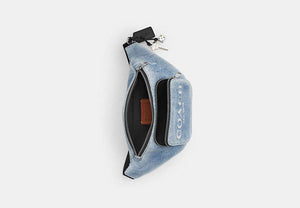 Travis Belt Bag 35 - Silver/Light Indigo