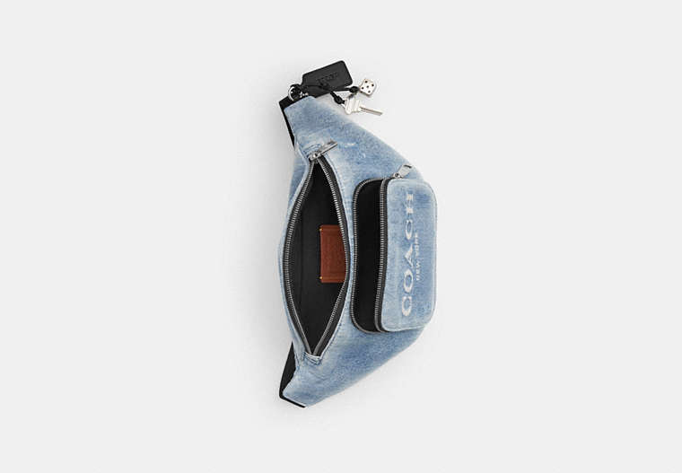 Travis Belt Bag 35 - Silver/Light Indigo