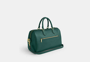 Rowan Large Satchel Bag - Im/Emerald