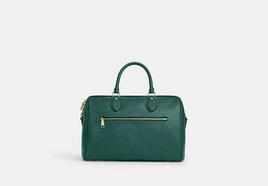 Rowan Large Satchel Bag - Im/Emerald