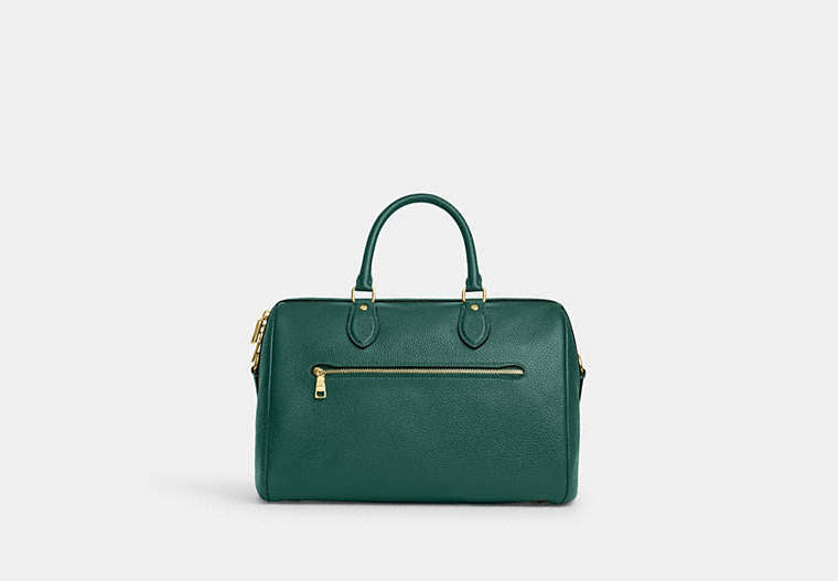 Rowan Large Satchel Bag - Im/Emerald