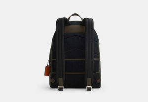 Taylor Backpack - Silver/Green