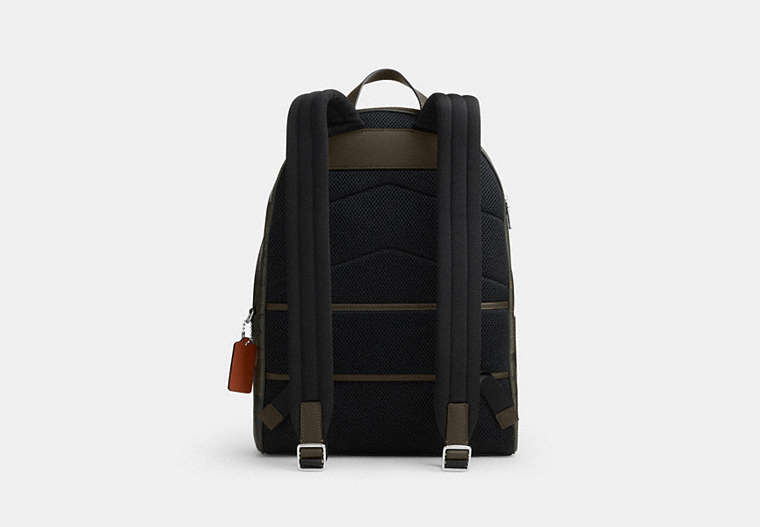 Taylor Backpack - Silver/Green