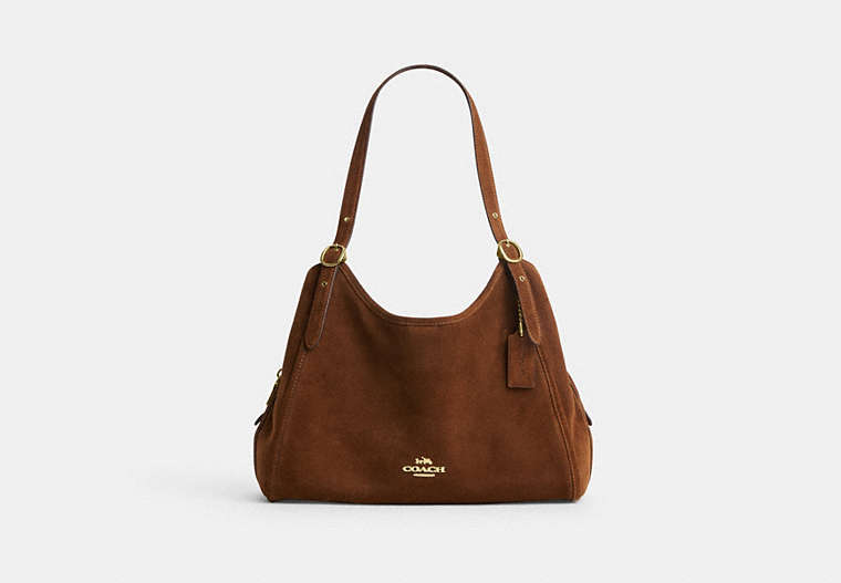Erin Shoulder Bag - Gold/Warm Brown