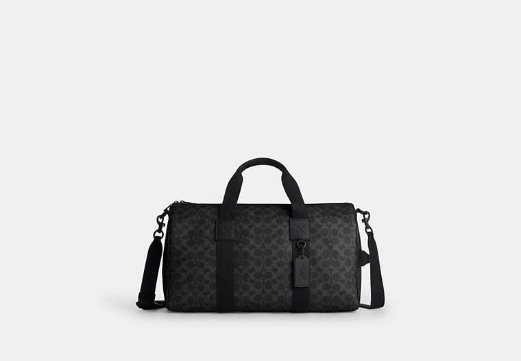 Explorer Duffle Bag 45 In Signature Canvas - Matte Black/Black Signature
