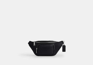Travis Belt Bag 30 In Signature Canvas - Silver/BLACK