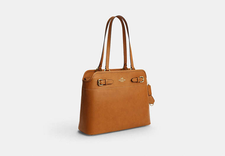 Easton Tote Bag - Gold/Brown