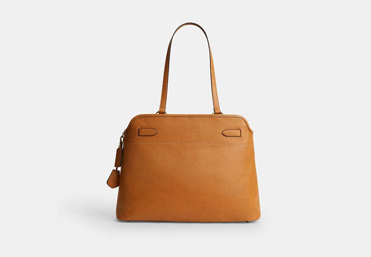 Easton Tote Bag - Gold/Brown