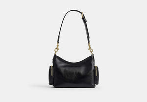 Laurel Shoulder Bag 22 With Pockets - Gold/Black
