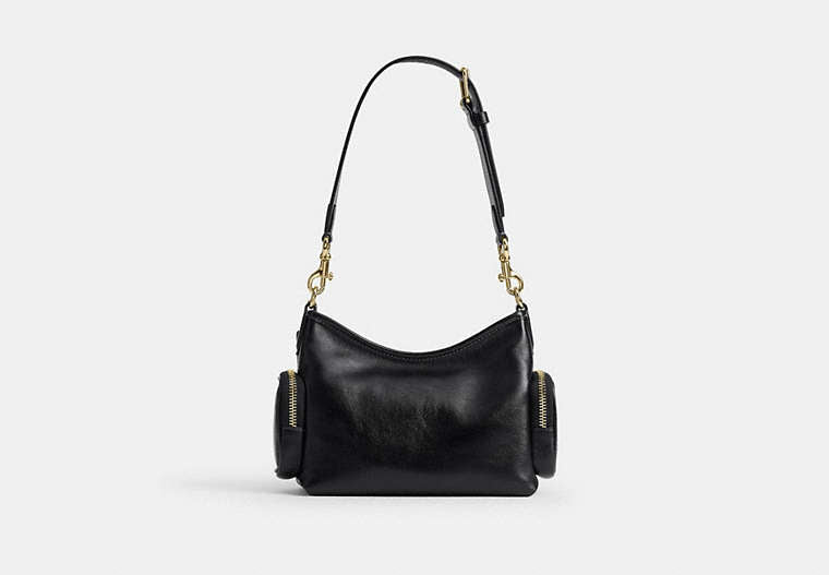 Laurel Shoulder Bag 22 With Pockets - Gold/Black