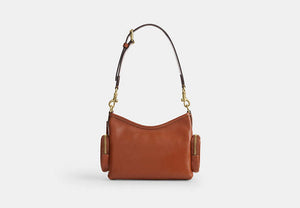 Laurel Shoulder Bag 22 With Pockets - Gold/Cinnamon