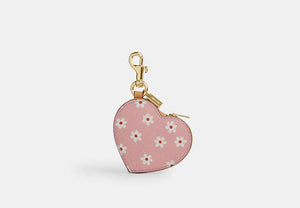 Signature Bag Charm - Gold/Pink Multi