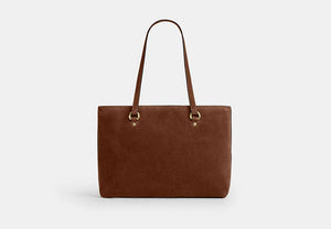 Station Tote Bag - Gold/Warm Brown