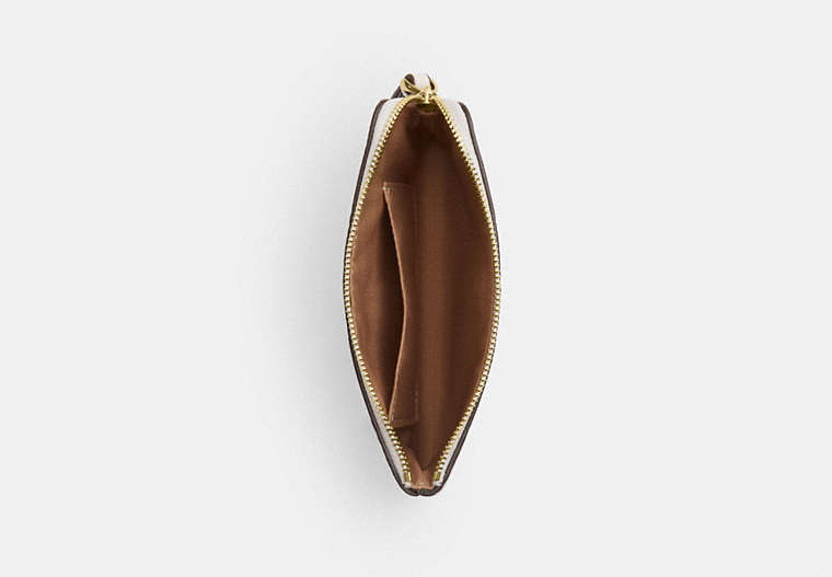 Corner Zip Wristlet - Gold/Chalk Multi