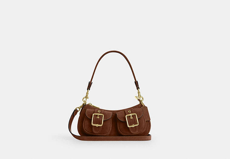Ashton Shoulder Bag - Gold/Warm Brown