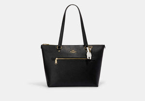 Signature Bag Charm - Gold/Chalk
