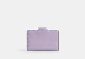 Medium Corner Zip Wallet - Gold/Lilac