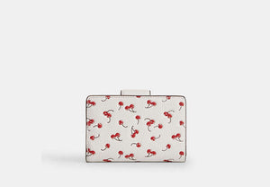 Medium Corner Zip Wallet - Gold/Chalk Multi