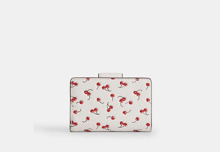 Medium Corner Zip Wallet - Gold/Chalk Multi