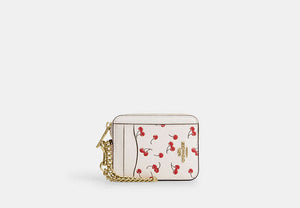 Zip Card Case - Gold/Chalk Multi