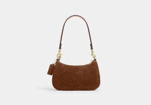 Teri Mini Crossbody Bag - Gold/Warm Brown