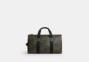 Explorer Duffle Bag 45 In Signature Camo Print - Silver/Green