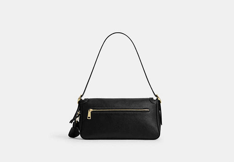 Etta Small Flap Shoulder Bag - Gold/Black