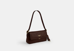 Etta Small Flap Shoulder Bag - Gold/Maple