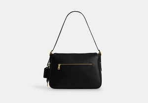Etta Flap Bag - Gold/Black