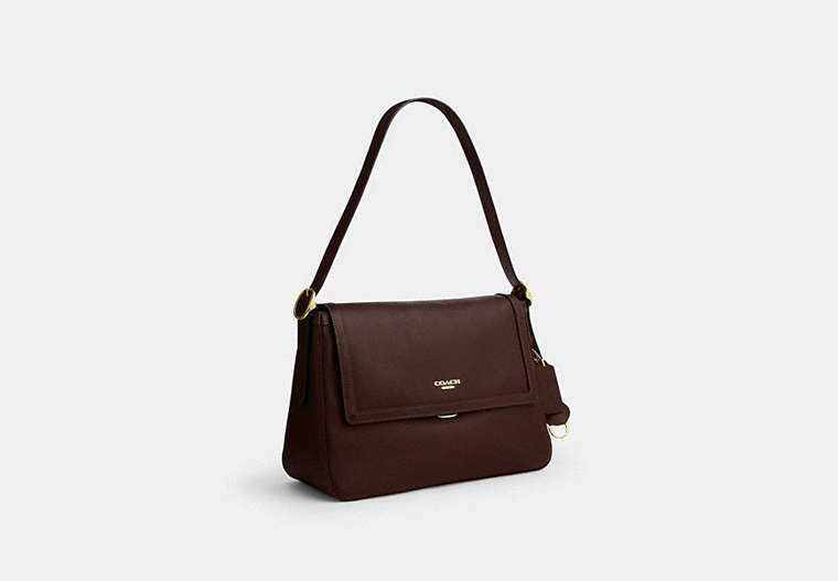 Etta Flap Bag - Gold/Maple