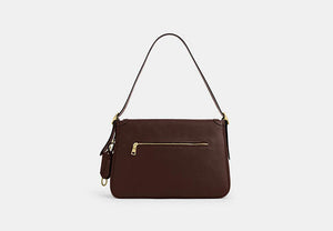 Etta Flap Shoulder Bag - Gold/Maple