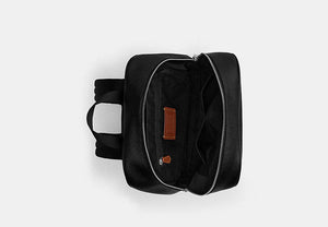 Aiden Backpack In Signature Canvas - Silver/Black