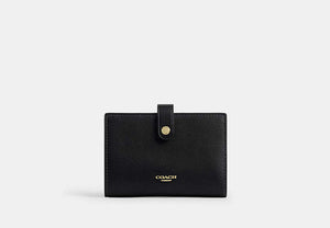 2-In-1 Wallet In Signature Chenille - Gold/Black