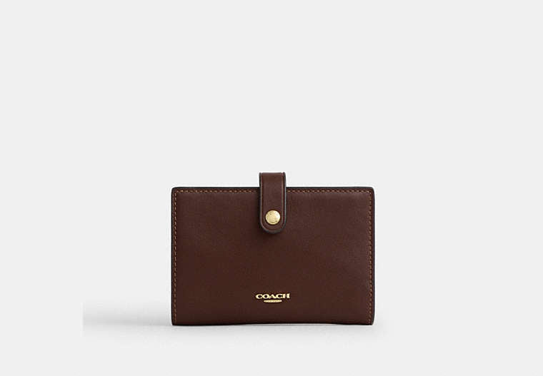 2-In-1 Wallet In Signature Chenille - Gold/Maple