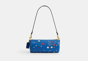 Barrel Bag - Brass/Deep Sky Multi