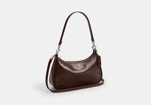 Soft Teri Shoulder Bag - Silver/Maple