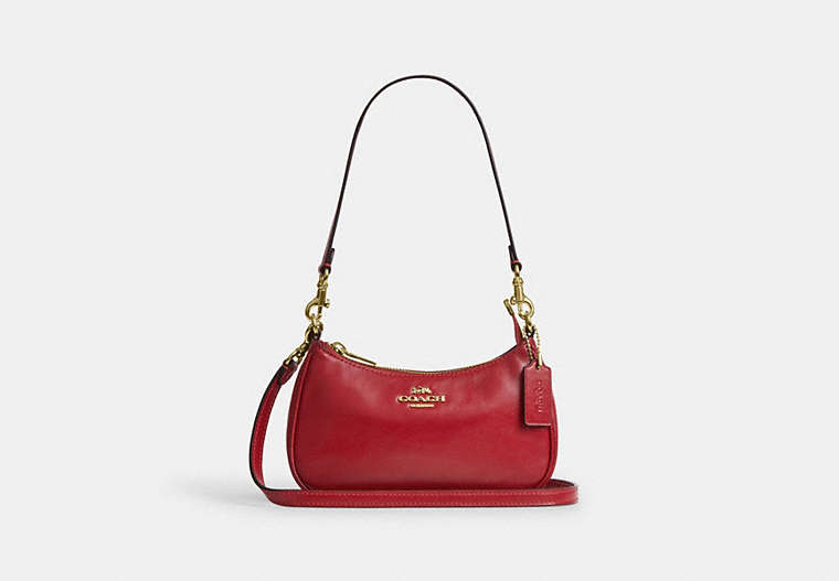 Soft Teri Mini Crossbody Bag - Gold/Poppy