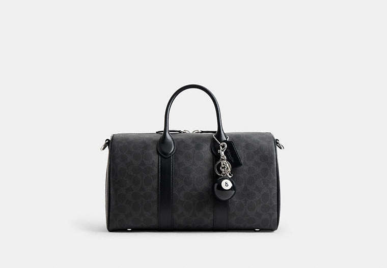 Signature Bag Charm - Black/Multi