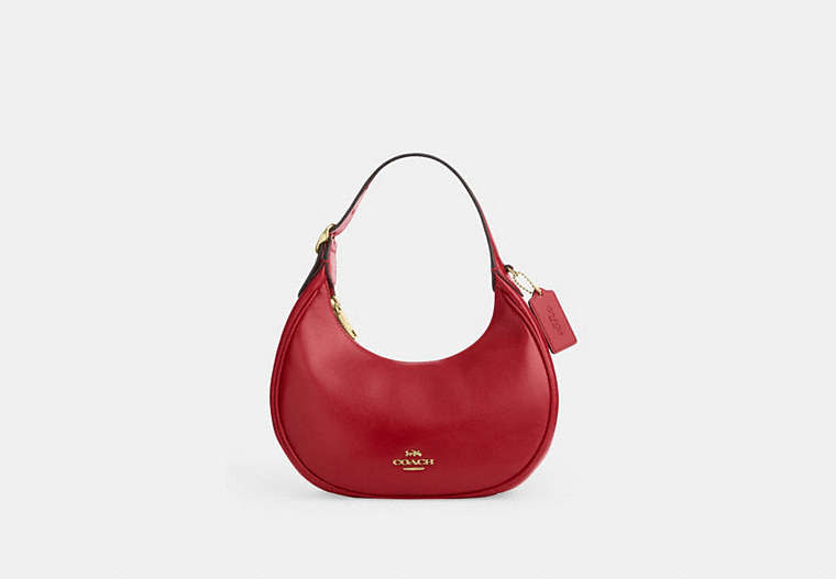 Emily Shoulder Bag - Gold/Poppy