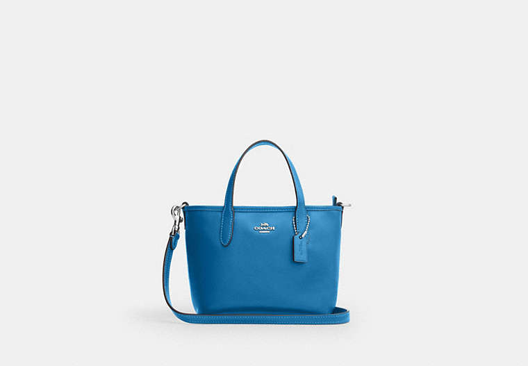 City Mini Tote Bag - Silver/Blue Jay