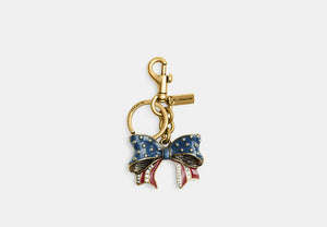 Signature Bag Charm - Brass/Multi