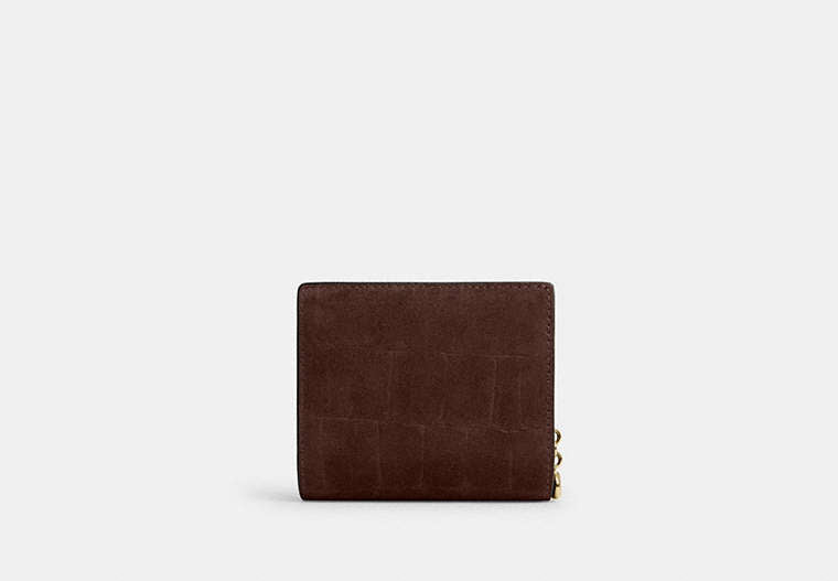 Snap Wallet In Signature Chenille - Gold/Maple