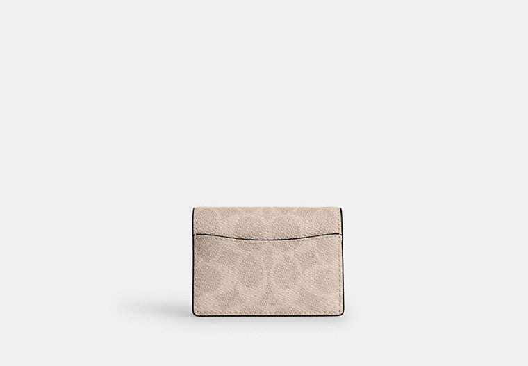 Card Case With Charms - Silver/Sand/Taupe