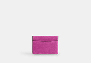 Card Case With Charms - Gold/Magenta