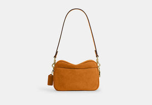 Mini Carey Crossbody Bag - Gold/Marigold
