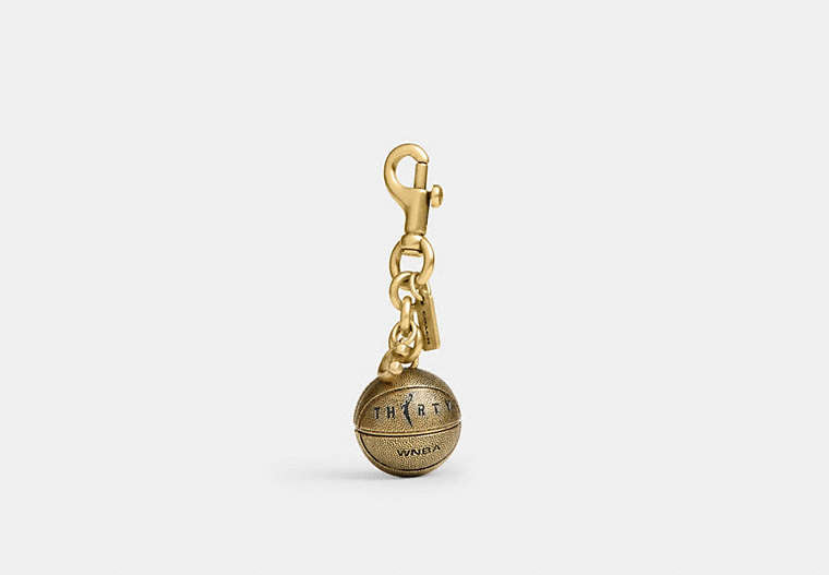 Signature Bag Charm - Brass/Brass