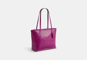 Medium City Tote Bag - IM/Magenta