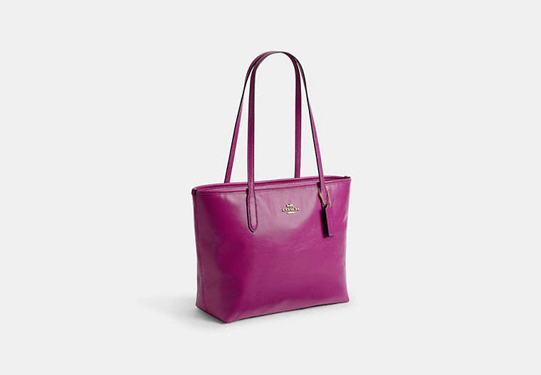 Medium City Tote Bag - IM/Magenta