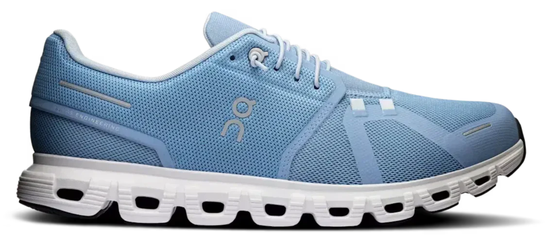 On Running Cloud 6 Chambray White