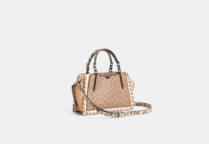 Custom Dreamer In Signature Canvas With Snakeskin Detail - Pewter/Tan Beechwood Multi